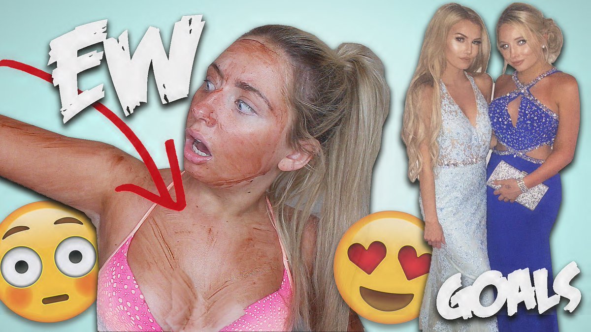 SaffronBarker's tweet photo. MY NEW VIDEO IS UP!! https://t.co/FSNo5v1R1B 😱💙 How to SURVIVE PROM!! WEIRD Prom Makeup &amp; Dress Hacks EVERY GIRL should know!!😱 Enjoy! ⚡️ https://t.co/ShAp8oWTv6