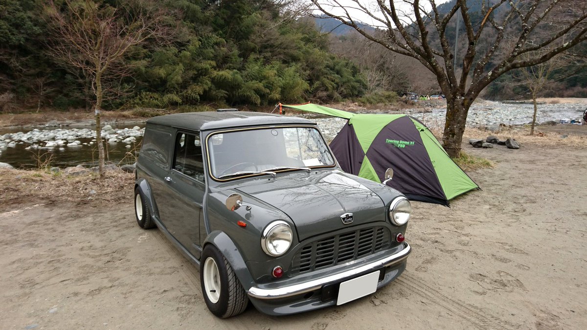 mstmst37's tweet image. MiniVanでキャンプ
#camp #ミニ #クラシックミニ #classicmini