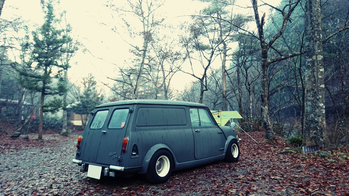 mstmst37's tweet image. MiniVanでキャンプ
#camp #ミニ #クラシックミニ #classicmini