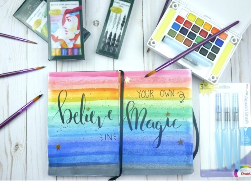 Enter to win a "Journaling in Color" prize pack, including a sketchbook, brush pens, watercolors, and much more! giveaways.promosimple.com/journaling-in-…