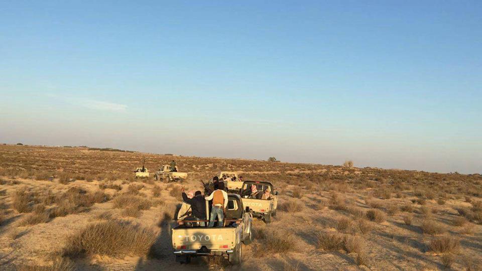 Mansourtalk's tweet photo. #Trabain tribe technicals in #North #Sinai ops. https://t.co/pqzRmV7L6Q