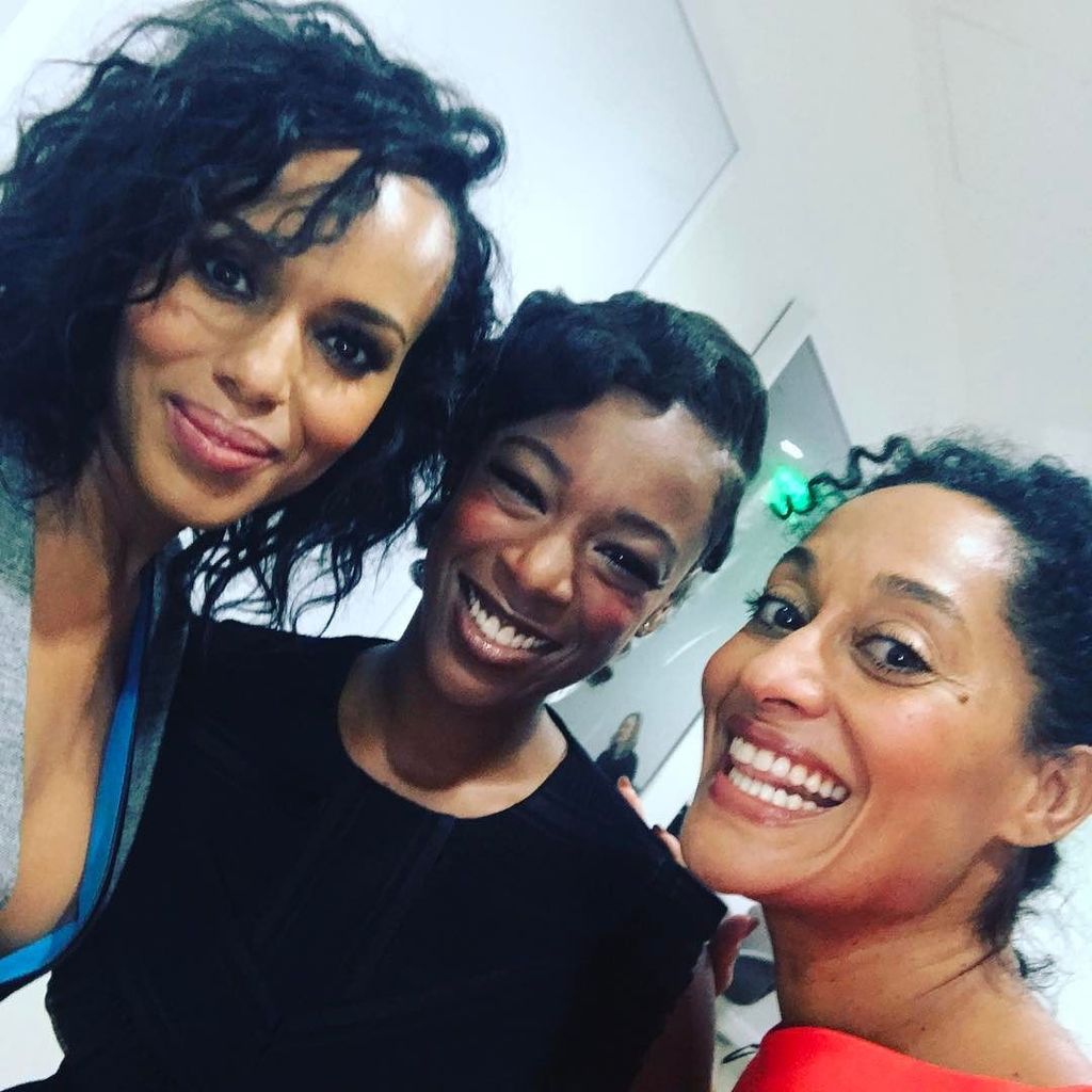 Sharonseno1's tweet photo. Behind the scenes today at @variety shoot. Ran into these inspiring women. https://t.co/mxn9ENBefn by #kerrywashington via @c0nvey https://t.co/aUb1YzWh1e