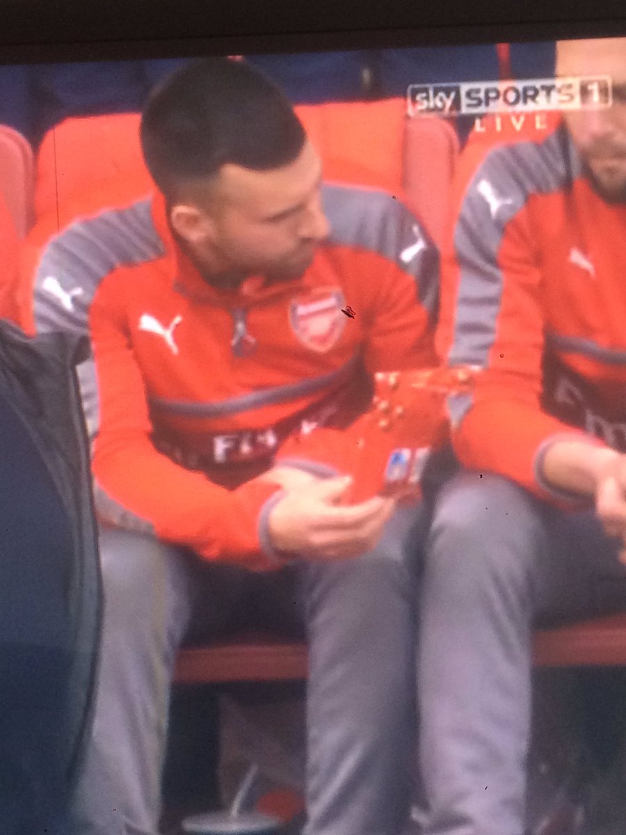 leecameron180's tweet photo. So Wayne shaw gets a telling off but arsenal players can pass around a packet of maltesers what's the difference between pasty and maltesers https://t.co/ML16kZR7ie