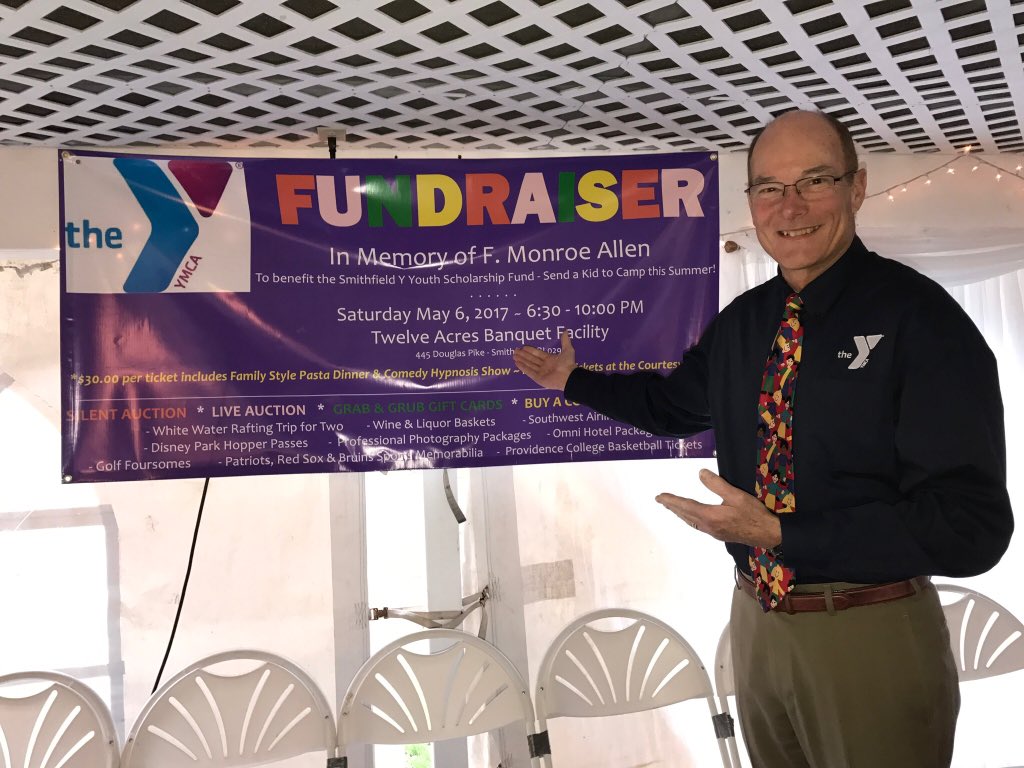 fuzzypebble's tweet photo. Emcee &amp; auctioneer for Smithfield YMCA Youth Scholarship Fundraiser! #YforAll #YouthDevelopment #YMCA #BeCauseY https://t.co/oj8I1KJ0p7