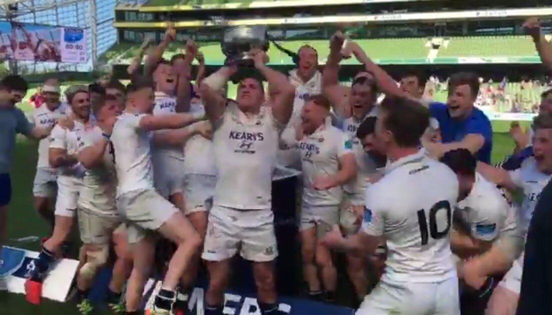 Irishbiltong's tweet photo. Congrats @CorkConRugby who are @UlsterBankRugby League Champions! #UBLFinal https://t.co/31jF8BzToV