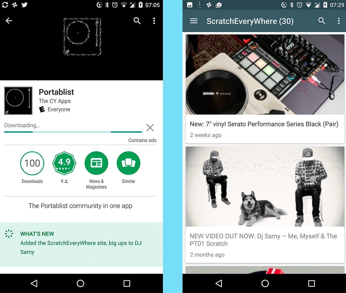 djsamyofficiel's tweet photo. WHAT'S NEW... Now featured on the new app dedicated to the #portablism culture... #Scratcheverywhere #DjSamy https://t.co/COj9H5ywFe https://t.co/C7nqRYXXwq