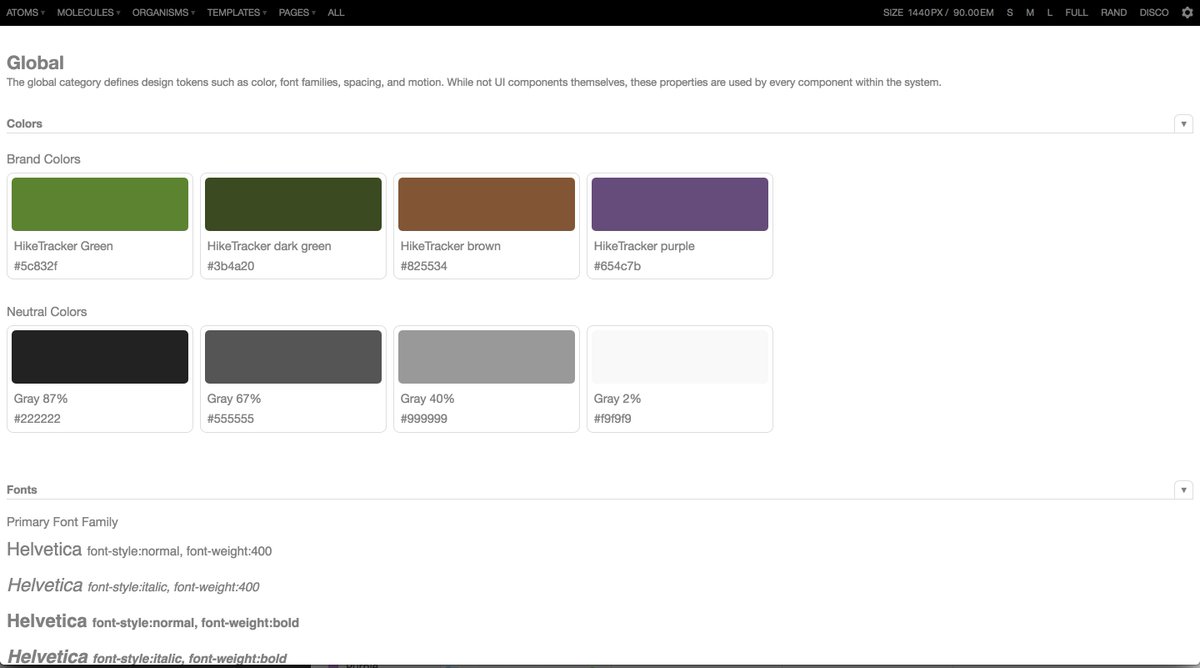Brand.ai color tokens syncing to Pattern Lab