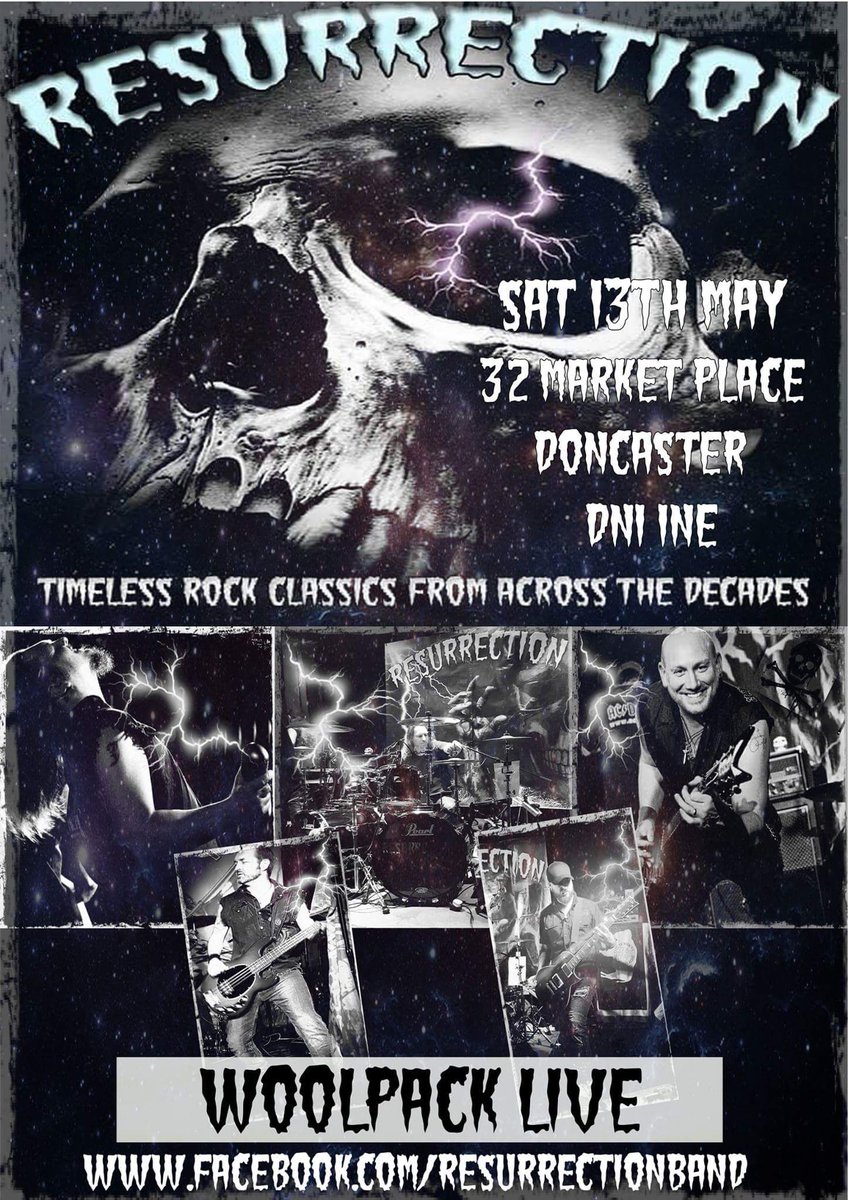 ResurrectionRox's tweet photo. #resurrectionrox #donny #doncaster #itstheweekend #woolpacklive 😎🤘 https://t.co/tafO8LkszC