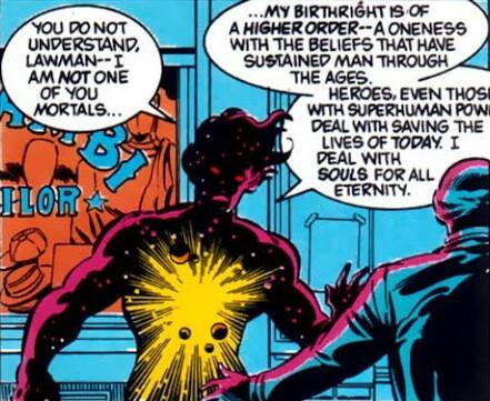 <a href="/JackKirbyNewGod/">Jack Kirby New Gods</a> look human to mortals as human minds see only what they can comprehend. Gods like @YugaKhan_ are comprised of cosmic energy