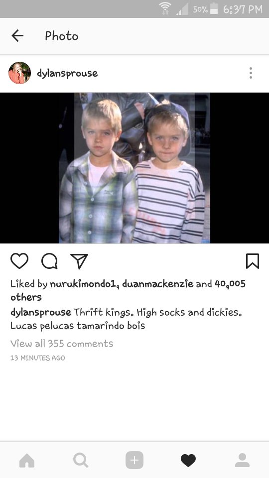 DylanSprousePOL's tweet photo. Nowe zdjęcie z Instagrama. Chłopiec w czapce to Dylan 😍 https://t.co/WIRaUEZ1lA