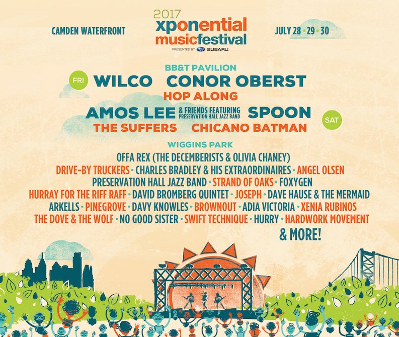 xpnfest's tweet photo. Have you been keeping with the additions to our lineup? And yes, for now, "&amp; More" is still playing #XPNFest! ;) https://t.co/76B7EtTV2x https://t.co/c14lUyaT1f