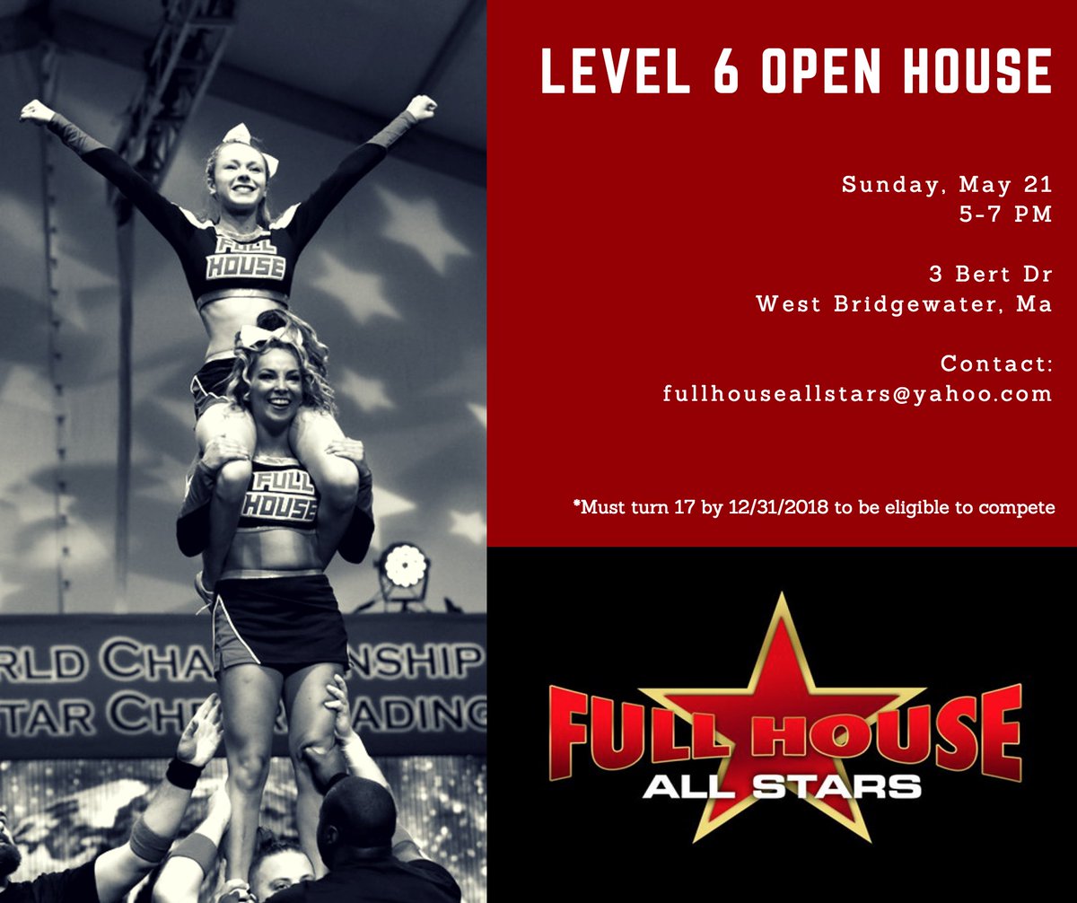 FHBlackJacks's tweet image. Come stunt and tumble with us and see what level 6 at @FHASCheer is all about!
