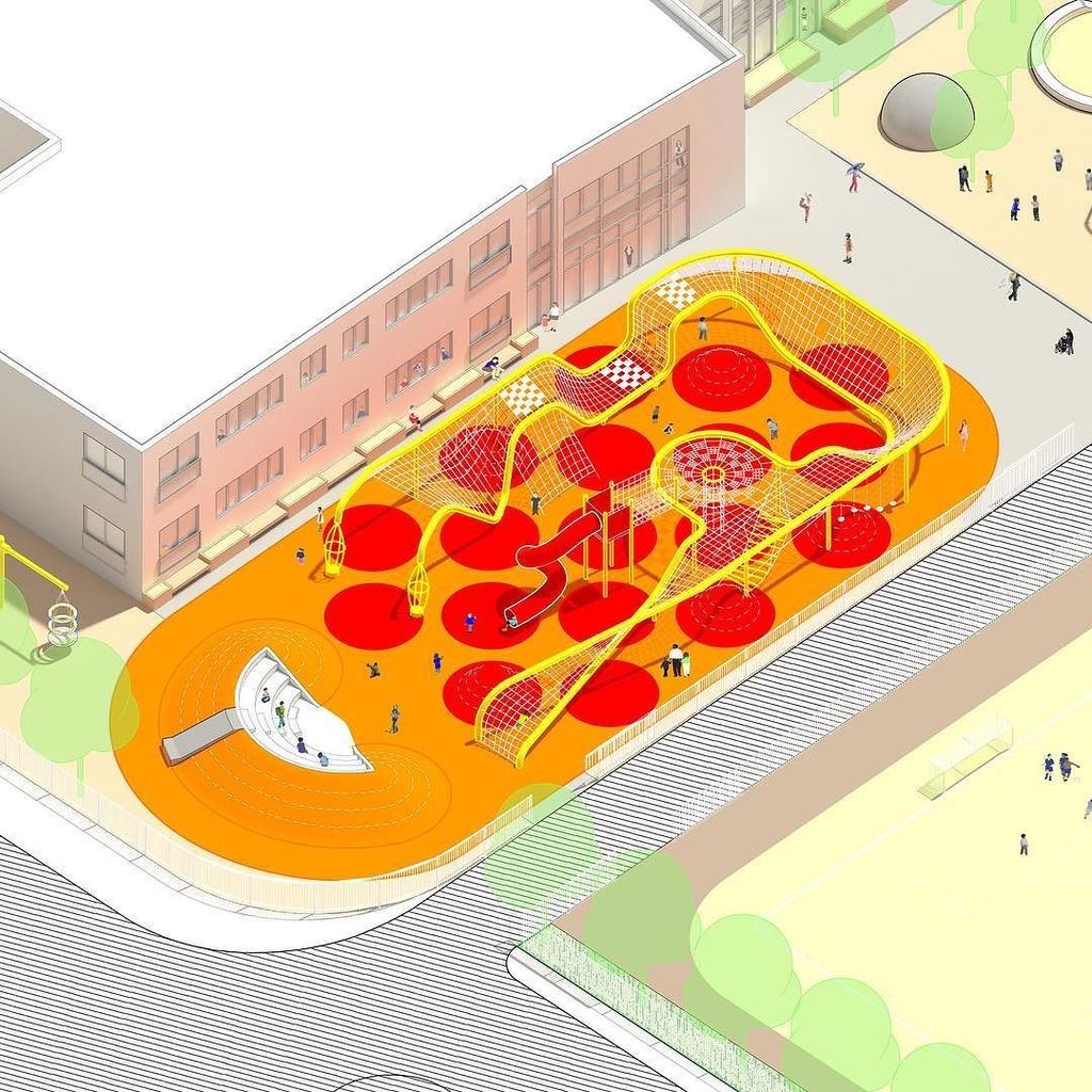 TeamUrbanLab's tweet photo. Happy to announce we have won an AIA Chicago Small Projects Award for our Ancona School Playground project #ancona… https://t.co/S6ZukJBEHo https://t.co/SenEIr9dgu