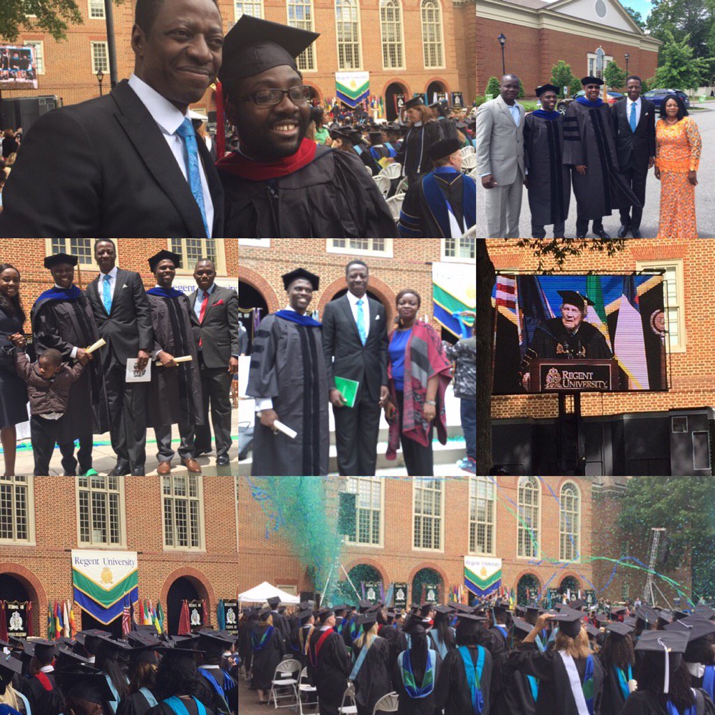 sam_adeyemi's tweet photo. Congratulations to Dr Taiwo Ojo, Dr Mike Adebiyi, Dr Kriz David, and Leke Akinbode! #RegentGrad17 https://t.co/kcr8dIhbb7