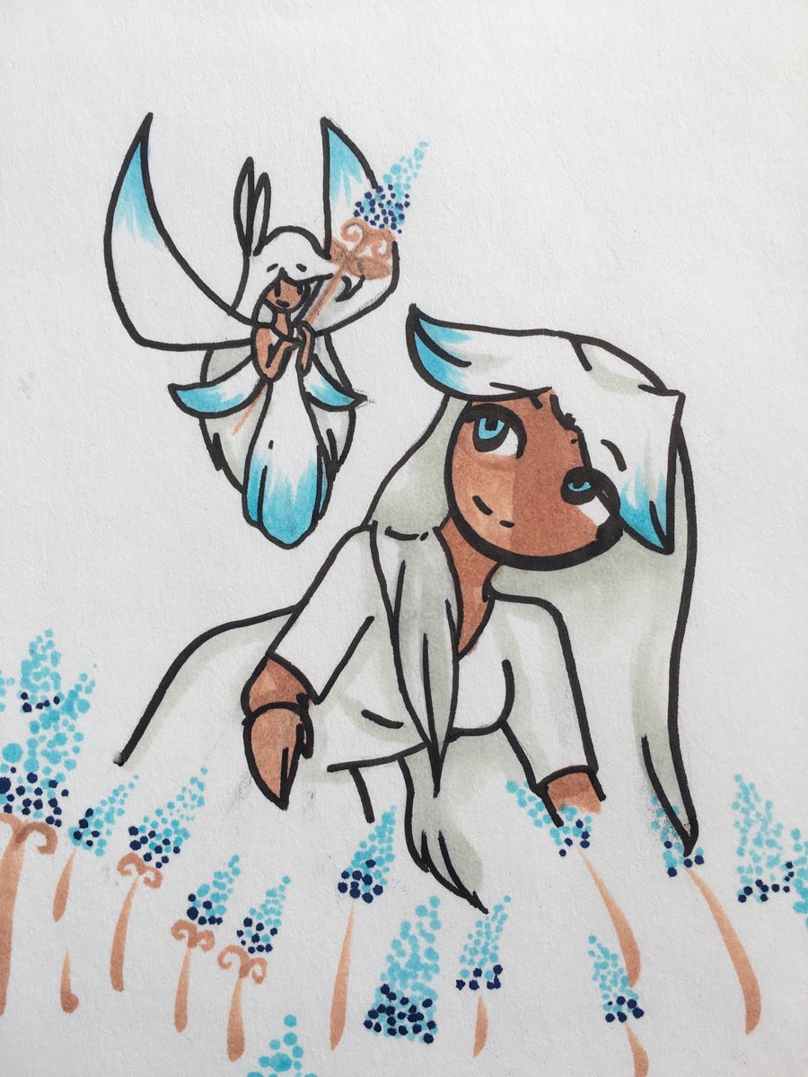 CloverDraws's tweet photo. You do what you can with four colors 😅 https://t.co/y52x2jAGOk