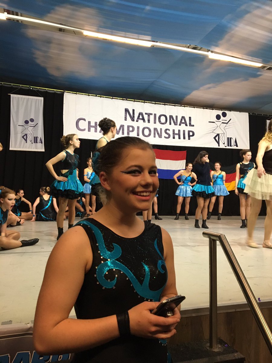 DancePartij's tweet photo. Imke Vice-Kampioen solo gardedans 2. Klasse bij de senioren https://t.co/IBDEByU1nq