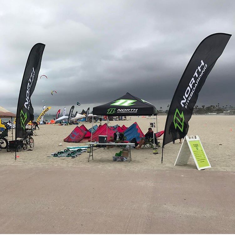 nolimitkiting's tweet photo. Sundaze! Last day of the Belmont Shore Kite Expo.  Swing by the Off The Hook tent to try out the latest @northkiteboarding gear! https://t.co/MYkDgPEbzB