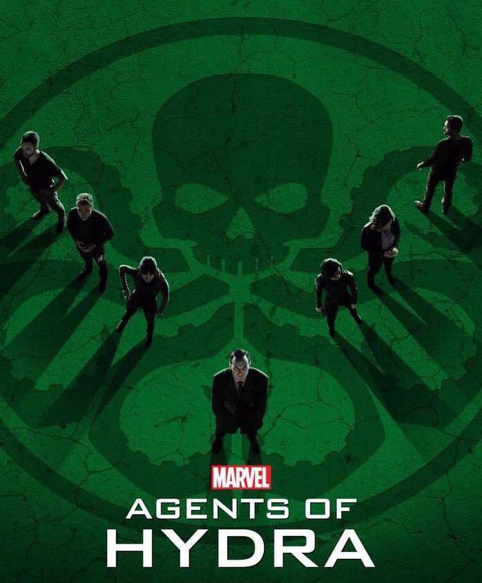 ConfusedCap's tweet photo. Agents of Hydra #ScareADisneyCharacter https://t.co/jZLXLtxOha