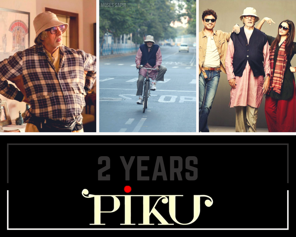 SrBachchan's tweet photo. T 2417 - 2 years of PIKU .. !! https://t.co/zeDHHIkA4a