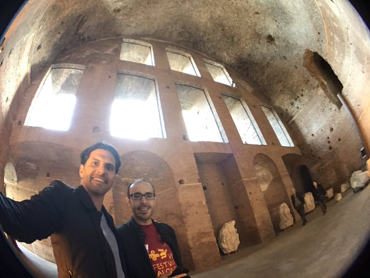 DariusAryaDigs's tweet photo. We just launched #SpaininRome @SaveRome @antigua_roma Trajans Forum, Column &amp;Markets #ancientromelive - exploring ancient contexts - join! https://t.co/VVyqtbCth1