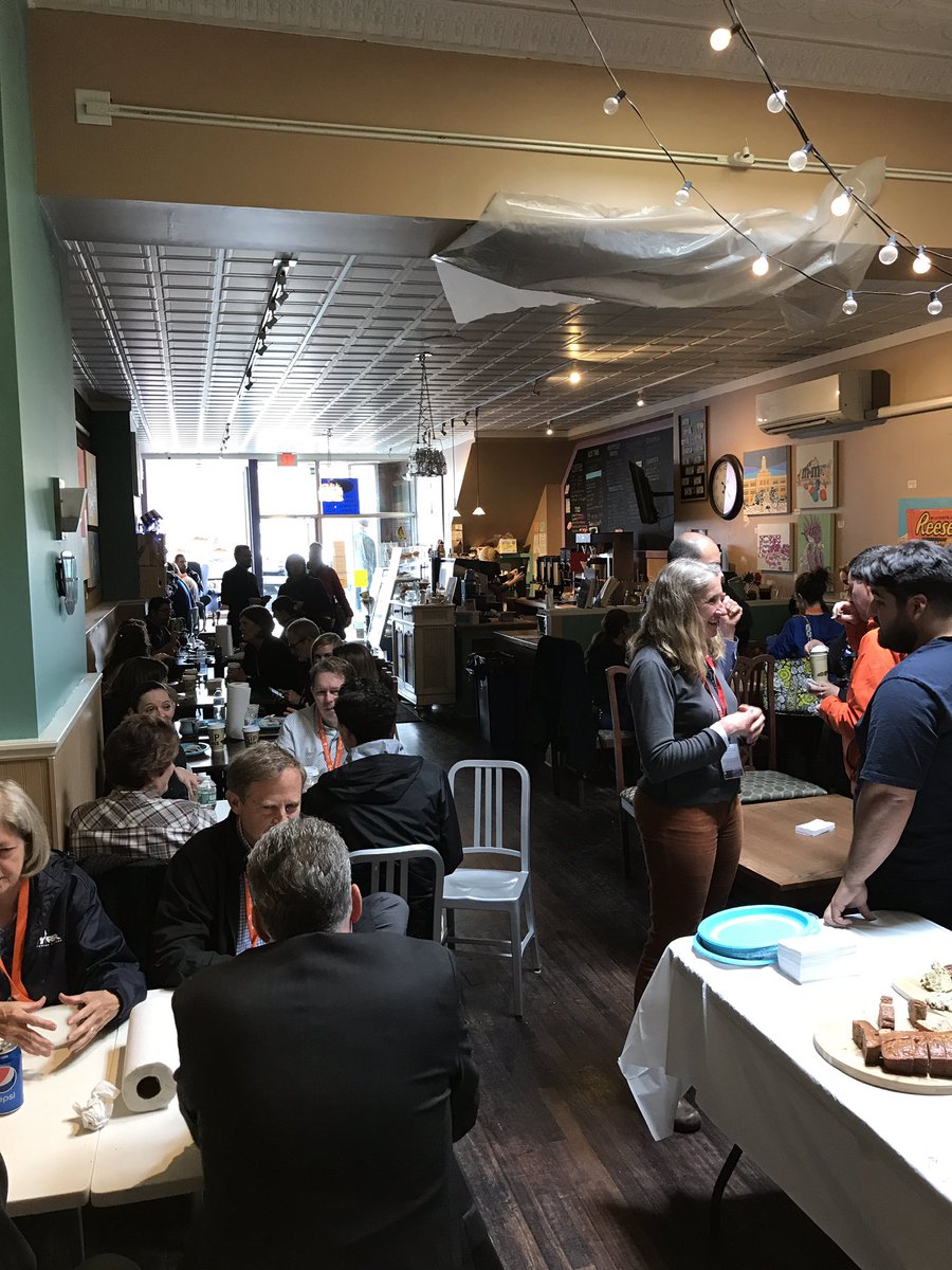 Lander06's tweet image. The very Village of Food. We were hungry. Thanks @APA_Planning #NPC17