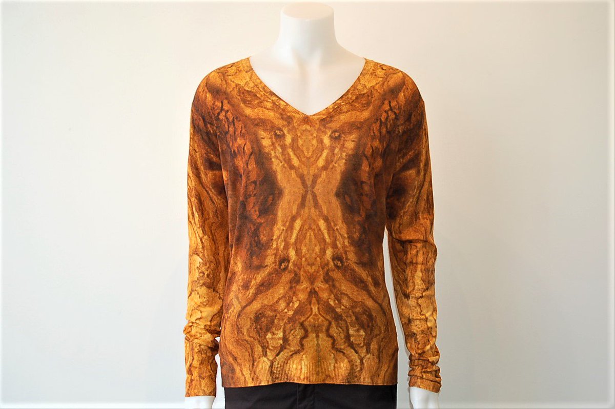 GarbTO's tweet photo. #AlexanderMcQueen amber-toned marbled mirror-print lightweight wool sweater. Size M. #wqw #MensConsignment #DesignerResale #Luxury #toronto https://t.co/hBqzXR67JE