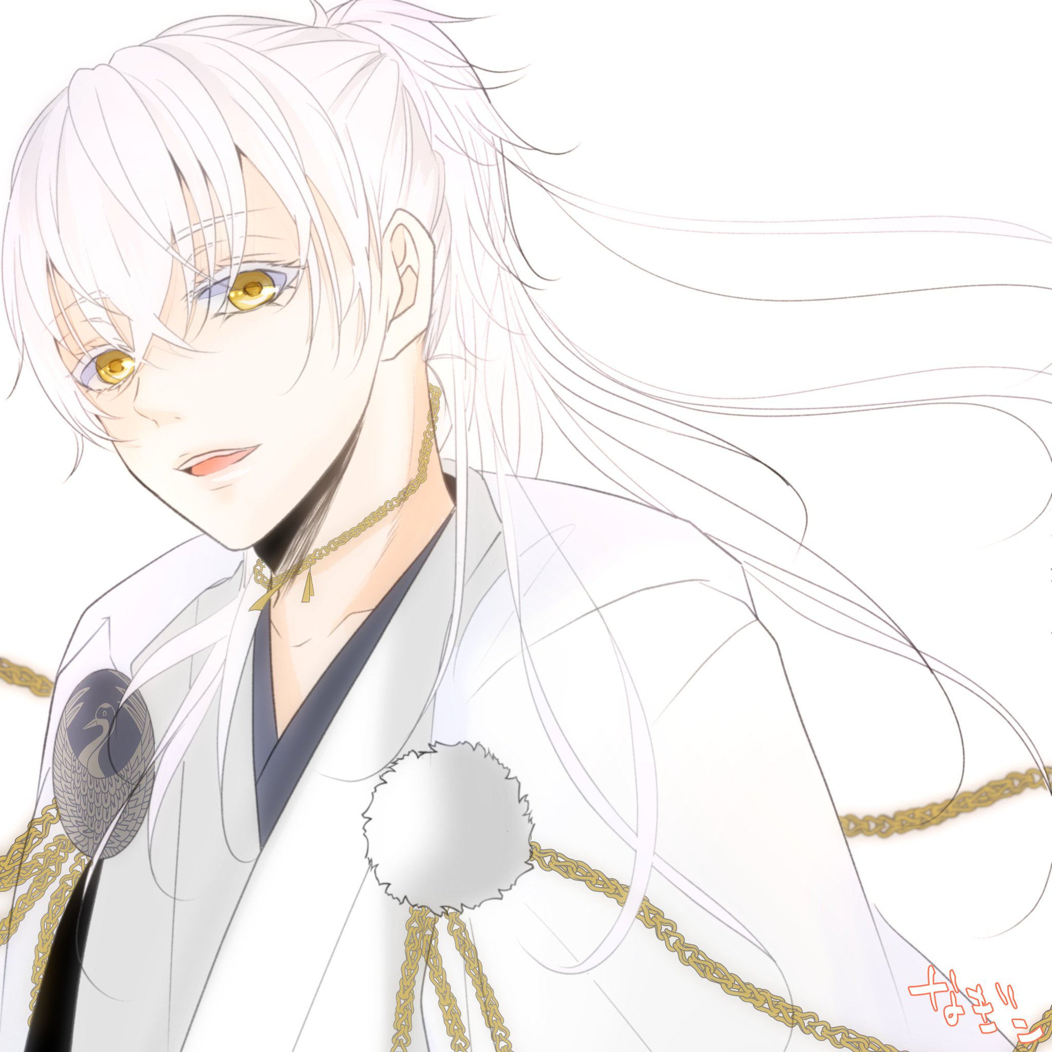 なぎこ 長髪の鶴丸国永