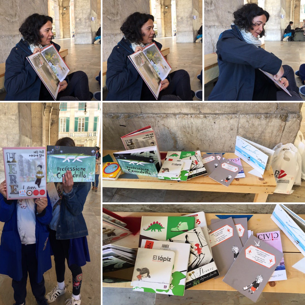 IbbyItalia's tweet photo. #SilentBook da Lampedusa a Pisa per il @FestivalCivic #Honorlist @IBBYINT @Esposizioni https://t.co/DbhGmM3S9Y