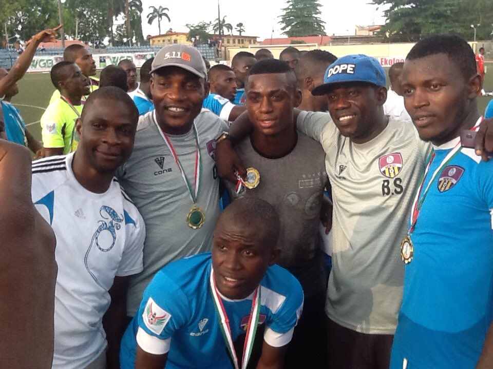 PRinLagos's tweet photo. TOP SNAPS from the Soccer Temple, Agege Stadium.
IT ENDED IN AN EMPHATIC 3-1 VICTORY for THE OLUKOYA BOYS. #2017LSFACup https://t.co/dKPmGo8hOv