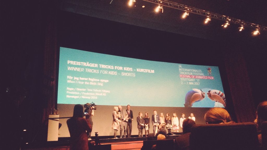 "Der Film gewinnt, weil es ein realer und mitreisender Film ist. Und weil er schön gezeichnet ist" - Jury #HdMgoesITFS #ichtrickaus #itfs