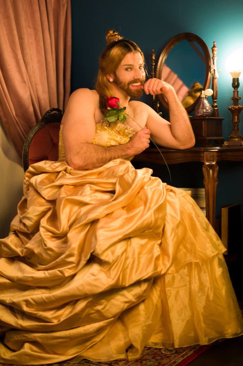 How a bearded guy looks when he starts talking about shaving his beard off. #BeardFacts