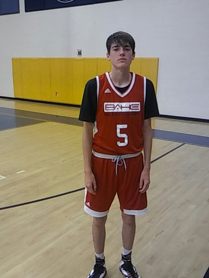 2019 Andrew Johnson shooting well in the ship, has hit 5 from long range in the first half to finish the half with 15pts