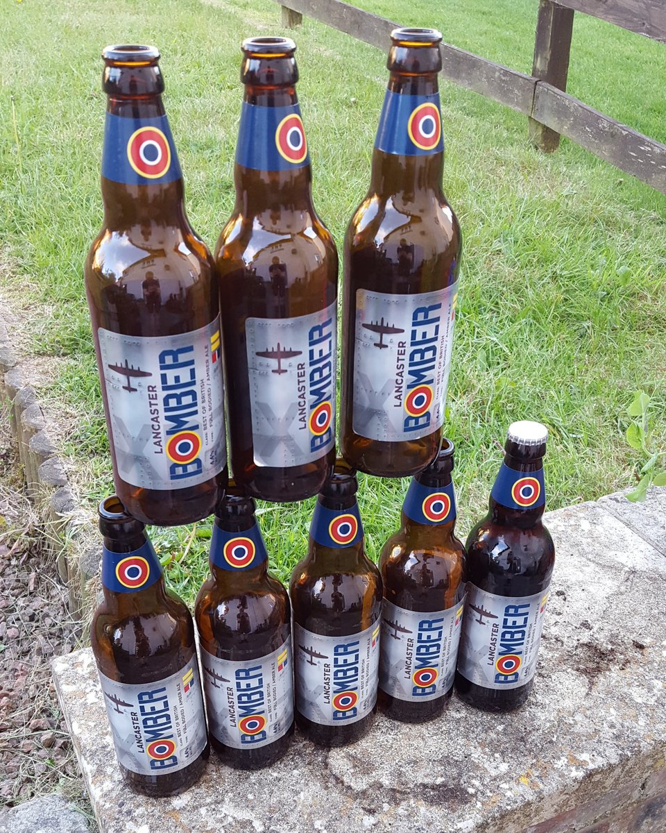 BarronColin's tweet photo. @ LancsBomberAle
 I think i might have a taste for the bomber ale #lancasterbomberale https://t.co/Zmz7msp9wT