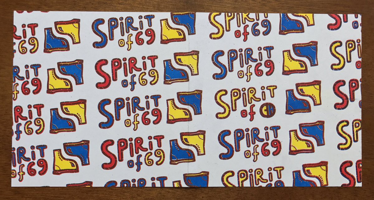 chemaskandal's tweet photo. #SpiritOf69 #risograph I did included in the new edition of #RawFury @MannyGrim #ChicagoZineFest #CZF2017 #SO69 #RawFury @chicagozinefest https://t.co/GcPYhJRGsH