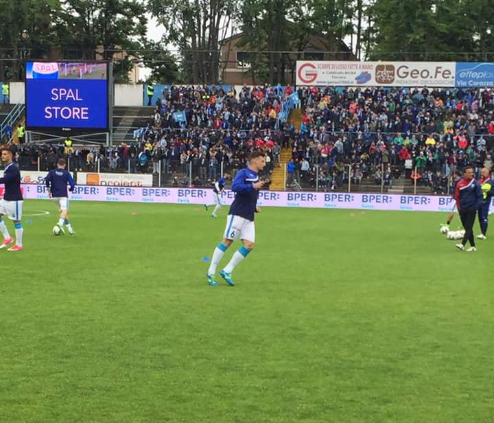 BPER_Banca's tweet photo. Termina in pareggio #SpaPrv. Sinergia @spalferrara e #BPERBanca con risvolto benefico. Da martedì vendita maglie allo Store per @assgiulia https://t.co/xAGmPjNXtT