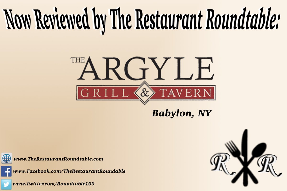 Roundtable100's tweet image. The atmosphere, the decors, and of course...the food! So much to love at The Argyle! Click the link to read more! therestaurantroundtable.com/argyle-grill-t…