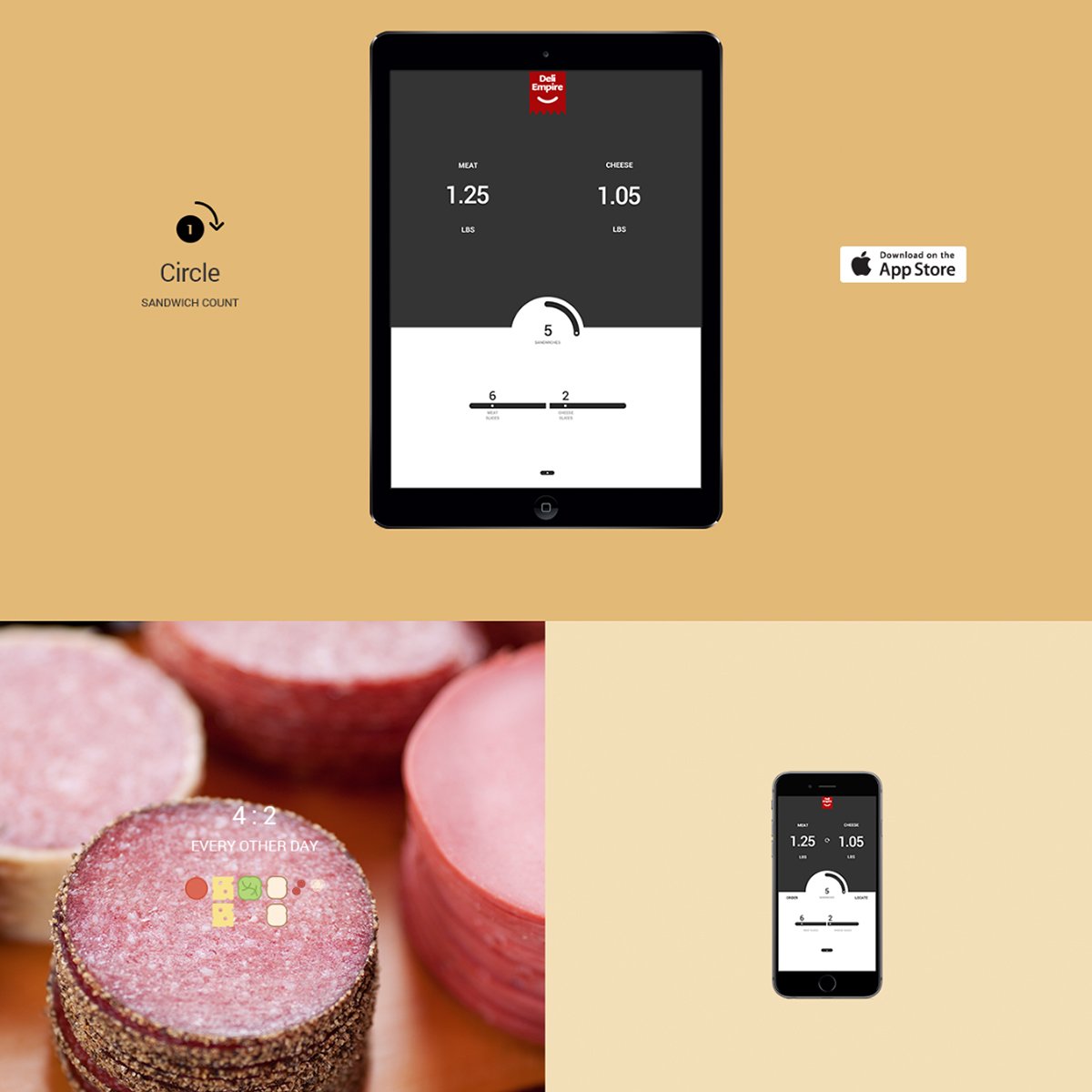 PairingDial's tweet photo. • Sandwich Count
• Meat/Cheese ratio
• Thickness/Bread type
Pound Lunch Out V.2 FREE on #iOS https://t.co/DlIbrT5rUR #startup #GrowthHack https://t.co/1Cy7VTUq05