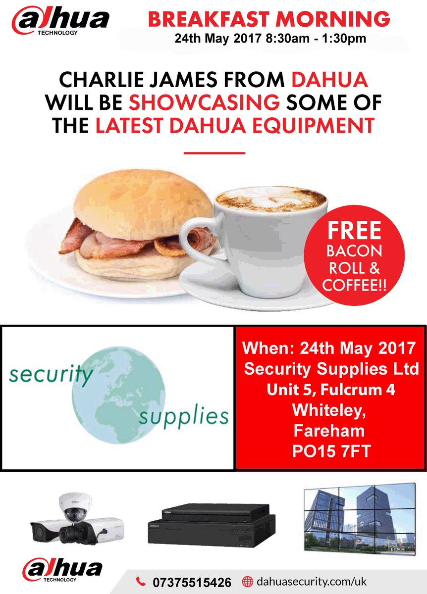 Come see whats new at Dahua, at security supplies Fareham <a href="/secsupukltd/">Security Supplies</a>