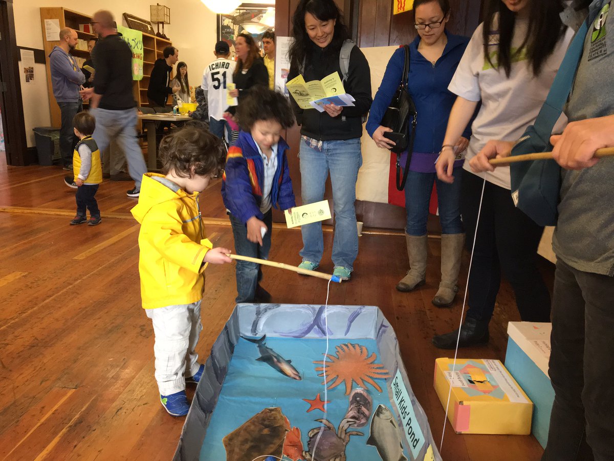Going fishing! Lots of free kids' fun today at <a href="/jcccw/">JCCCW</a> 11-5 #ChildrensDay