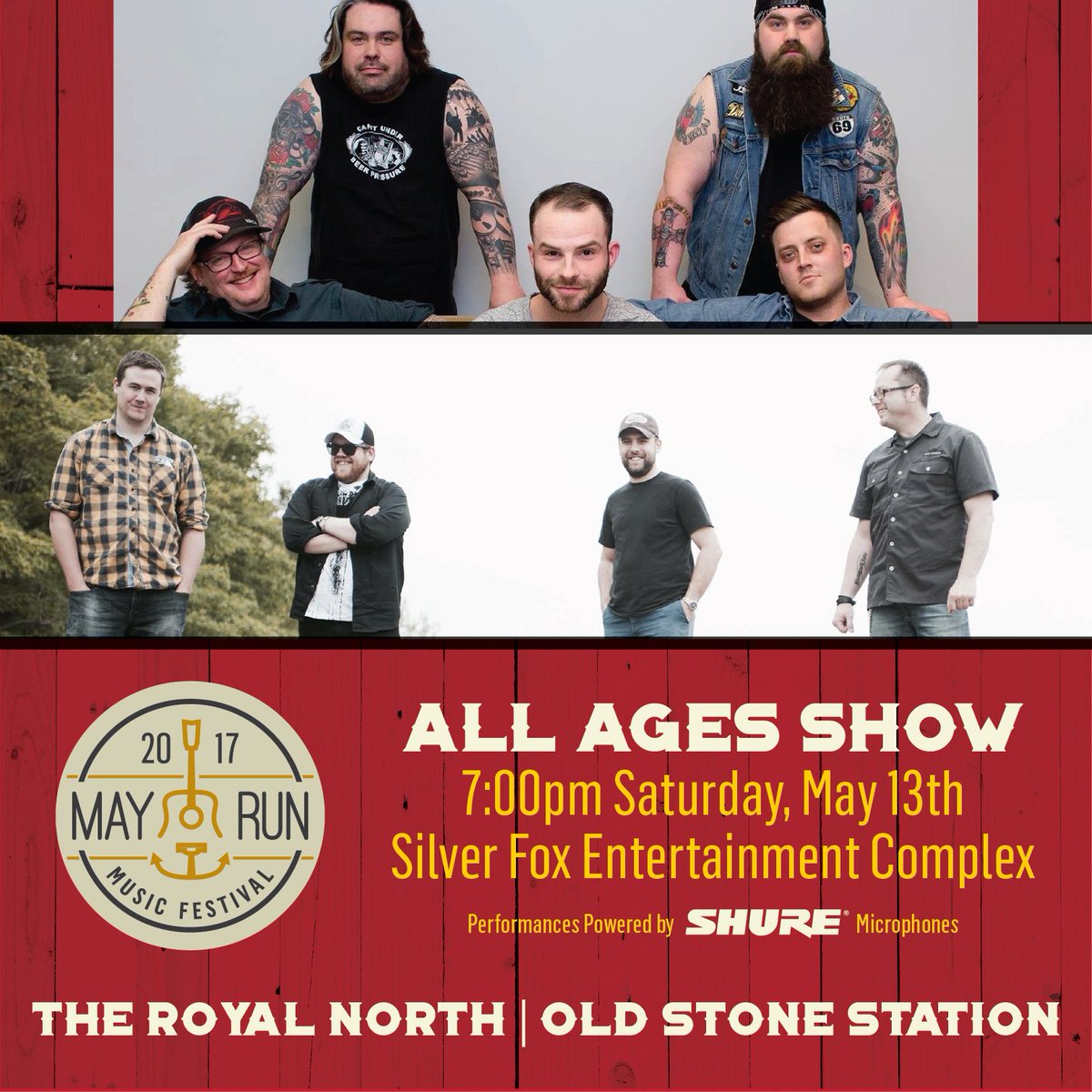 MusicPEI's tweet photo. See you tonight #Summerside!! @The_Royal_North &amp; @OldStoneStation at the Silver Fox and it's a FREE show!! #MRMF2017 #PEI https://t.co/EW3eC4wFgQ