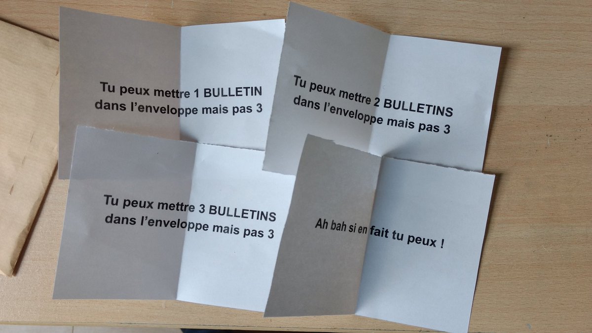 TeamGQ2R's tweet photo. Visiblement Jeff Tuche à également une carte d'électeur  #Dépouillement   😁 #Presidentielle2017 https://t.co/XNJLXC3Tkc