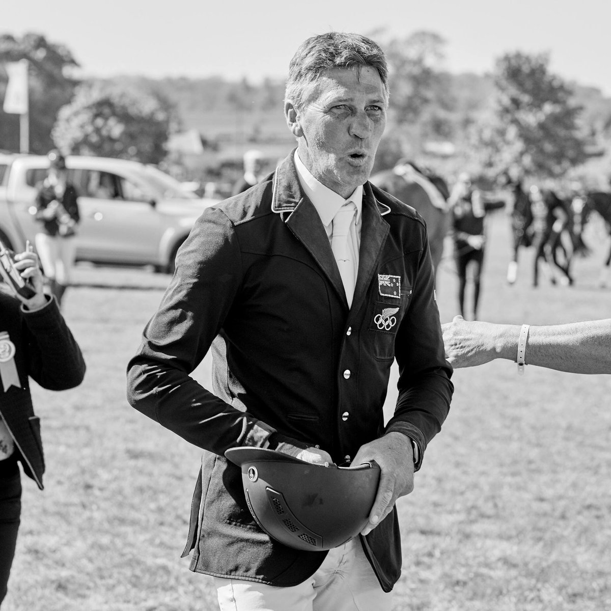 FEI_Global's tweet photo. Massive congrats to Andrew Nicholson & his team on his amazing @bhorsetrials win! It was a long time coming but it was worth it #FEIClassics https://t.co/smprCRK5Dx