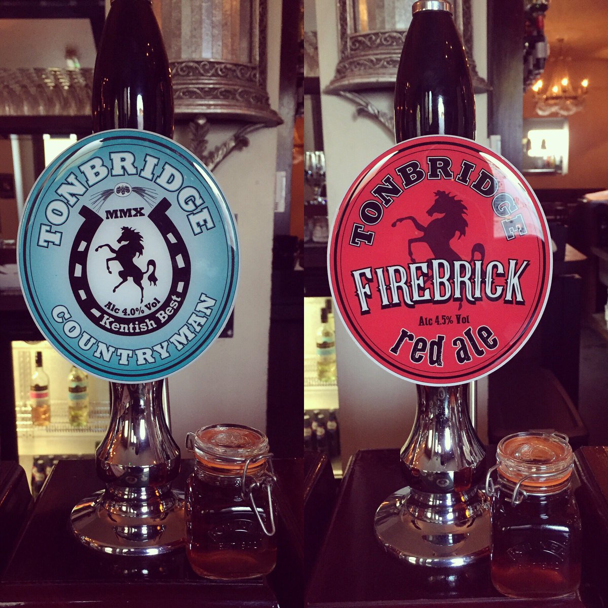 TheRumPuncheon's tweet photo. Ales on the bar right now from @TonbridgeBrewer #ales #drinks #sunday #red #best #pub #Tonbridge https://t.co/fbBDUr1M7N