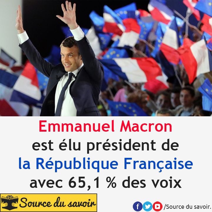 lilit0501's tweet photo. Emmanuel Macron est élu président de la République avec 65,1 % des voix  #Presidentelle2017 https://t.co/HfygLsNRez