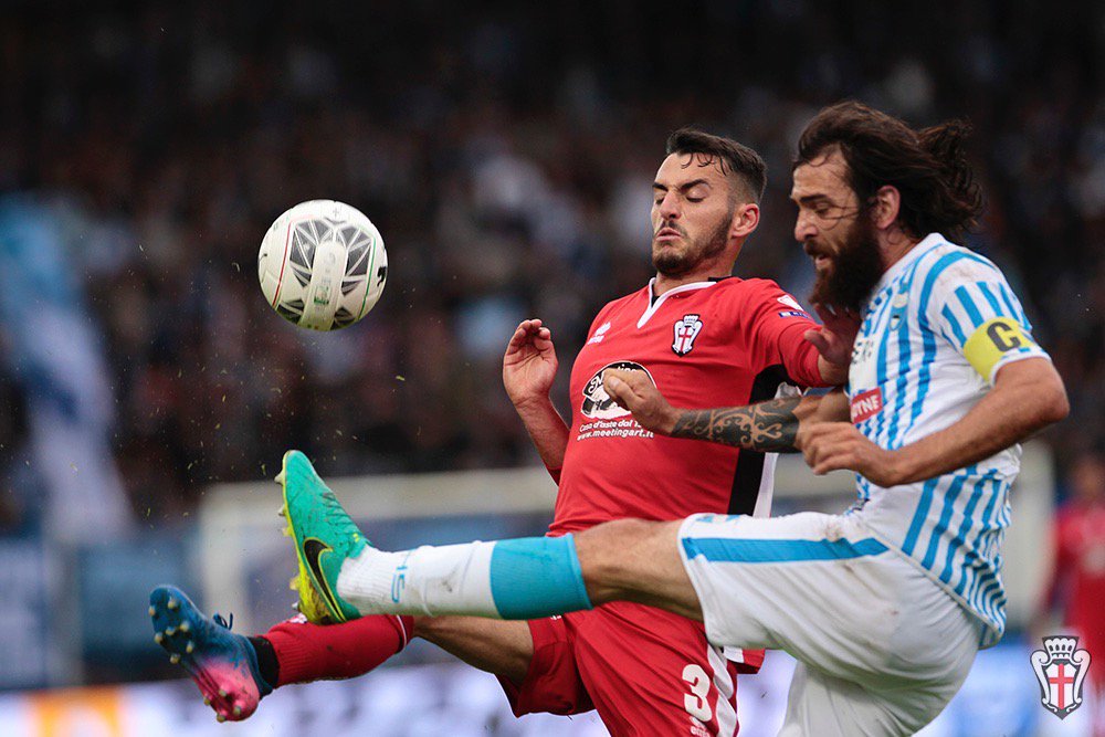 ProVercelli1892's tweet photo. .@spalferrara-PRO VERCELLI 0-0: il tabellino https://t.co/hy7uAkoXqL @Lega_B #SpaPrv (Foto @Iguan89) https://t.co/O5xGaUFiug
