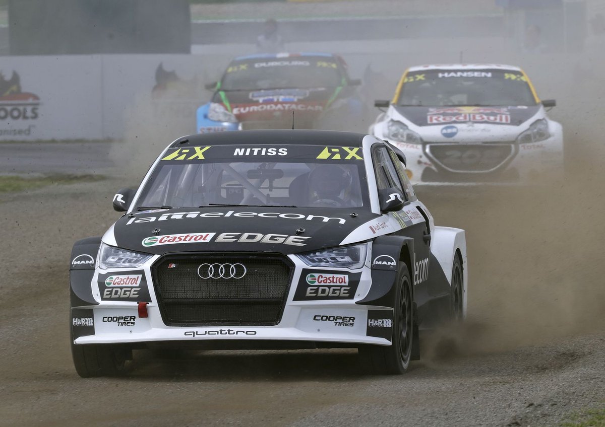 kristinja's tweet photo. PUSFINĀLĀ TRĪS AUDI
📃📃 https://t.co/qpYgCiiXiv 
#PasaulesRX #HockenheimRX #EKS #AudiS1 #RN15
📸 #EKS by #ghettogames via @c0nvey https://t.co/B8kg37m3dA