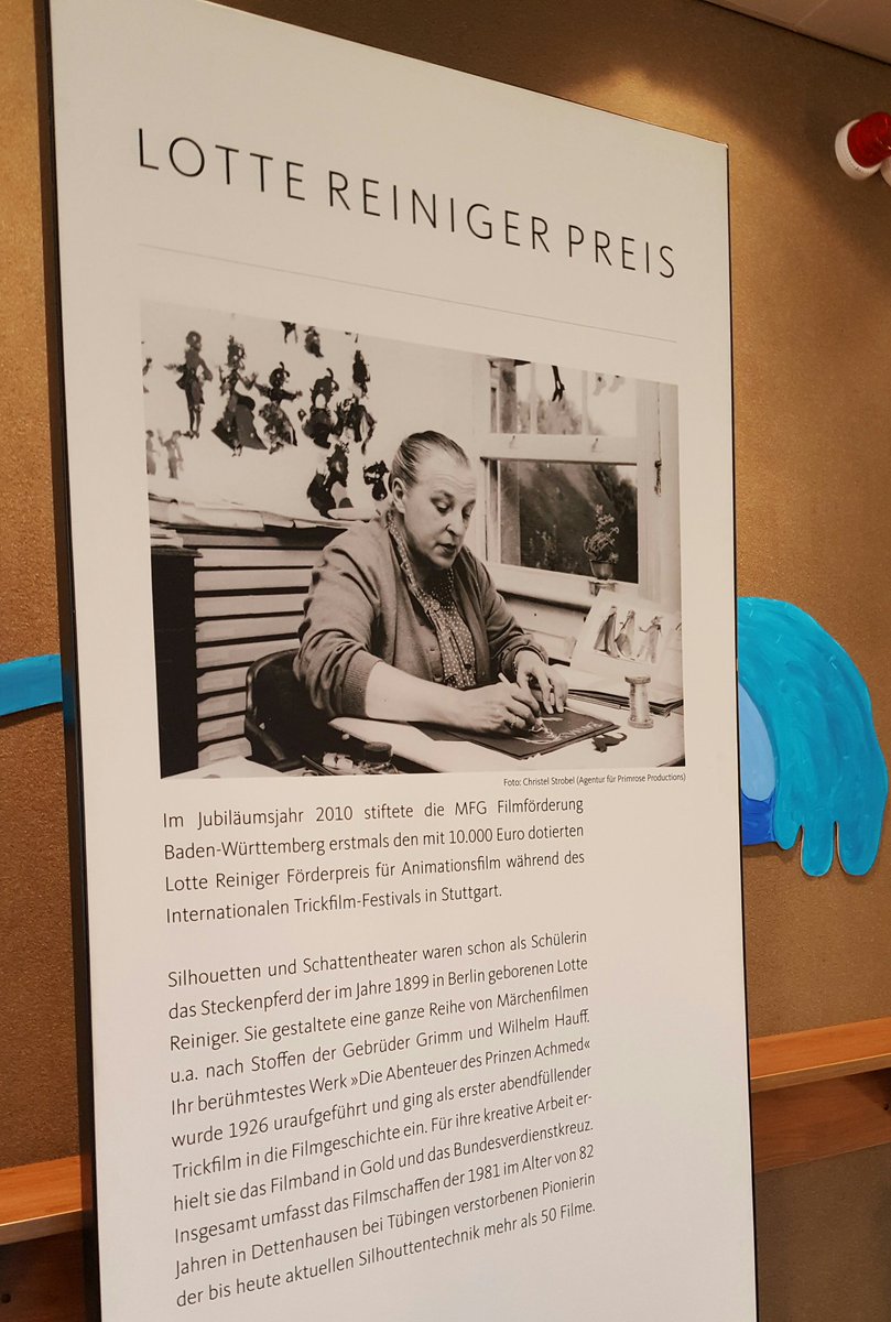 Gleich wird der Lotte Reiniger Preis vergeben #itfs #ichtrickaus #HdMgoesITFS