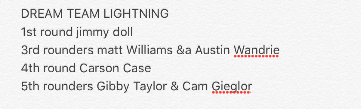 LOFFA19Bolts's tweet photo. I am very proud to announce the 2017 Wilmoth Lightning ⚡️⚡️⚡️⚡️ https://t.co/uwdoSg7Q1X