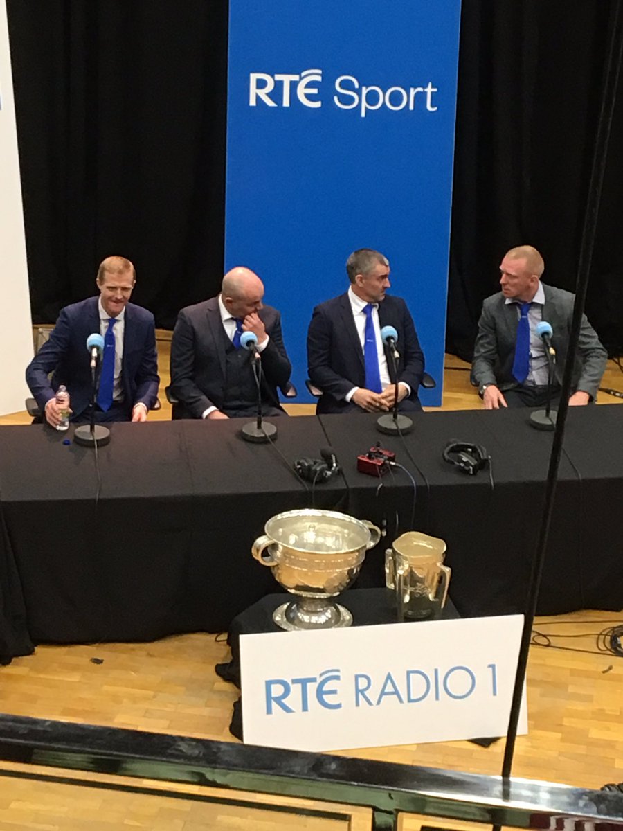 NameThePlayers's tweet photo. Great launch today @RTEgaa championship show! @MoCatterson @Darrenfrehill https://t.co/h6jCtTdy13