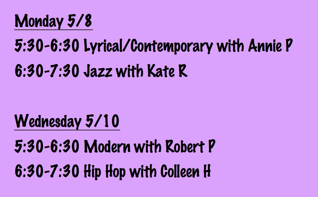 Take a break from studying for finals and come dance with us in CE 116 studio this week! Spread the word to ISU students who love to dance😊